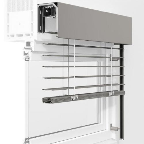 Raffstore Schienengef&uuml;hrtes System